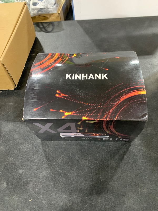 Photo 1 of Kinhank Super Console X4 Plus Video Game Console Pre-Built-in 60000+Games,Retro Game Console Compatible with 65+ emulators,EmuELEC 4.6/Android 11.0/CoreE,4K UHD Display,S905x4,2 Controllers included