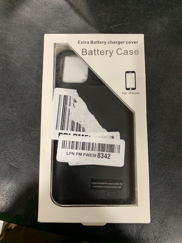 Photo 1 of Battery Case for iPhone 11 Pro Max, 10000mAh Ultra Thin Portable Protective Smart Charging Case Compatible with iPhone 11 Pro Max (6.5 inch) Rechargeable Extended Battery Charger (Black)