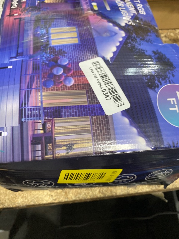 Photo 1 of ** FOR PARTS ONLY ** 
JOH Permanent Outdoor Lights, 200FT RGB+IC Smart LED Outdoor Lights with App/Remote Control, DIY Scene Modes Lighting & IP67 Waterproof, Eaves Light for Christmas, Holiday, Daily Decorations