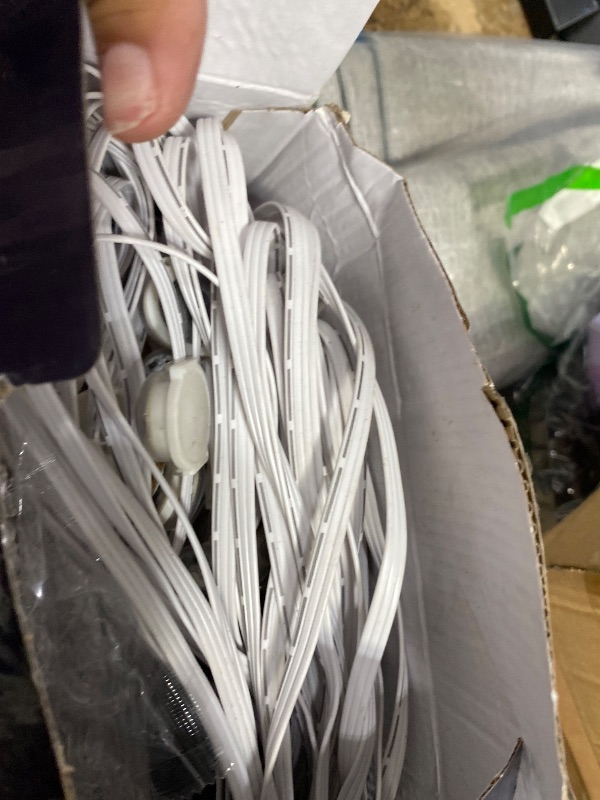 Photo 1 of ** FOR PARTS ONLY ** 
JOH Permanent Outdoor Lights, 200FT RGB+IC Smart LED Outdoor Lights with App/Remote Control, DIY Scene Modes Lighting & IP67 Waterproof, Eaves Light for Christmas, Holiday, Daily Decorations