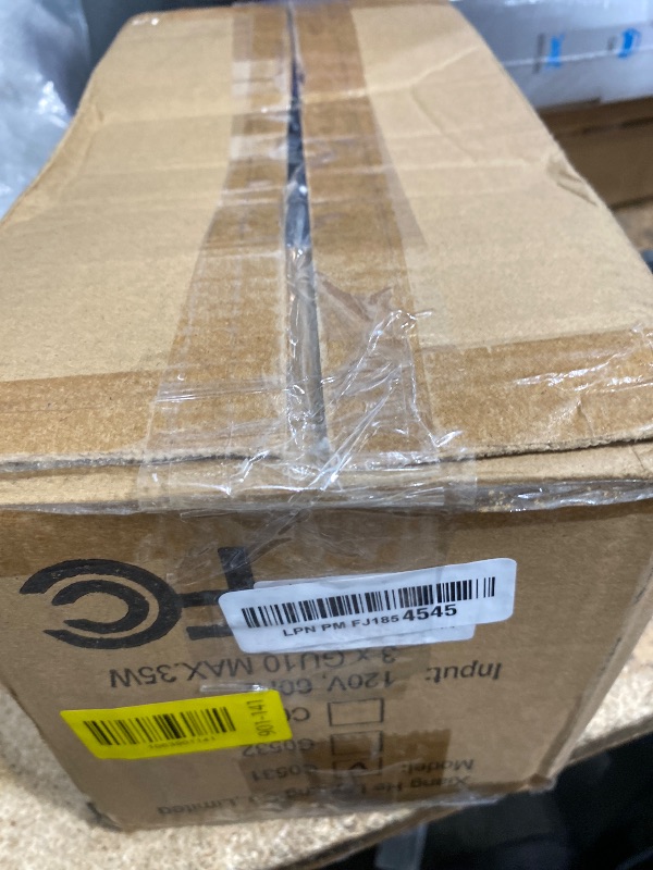 Photo 1 of ***PARTIAL SET/ MISSING ASSEMBLY PIECES*** BoostArea Track Lighting Fixtures Ceiling, 3 Way Track Lighting Kit, LED Track Lighting with Rotatable Light Heads, Modern Ceiling Spot Lighting for Kitchen/Bedroom/Living Room, GU10 Bulb Not Included