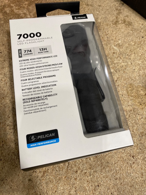 Photo 1 of *USED*Pelican 7000 Tactical LED Flashlight (Black)