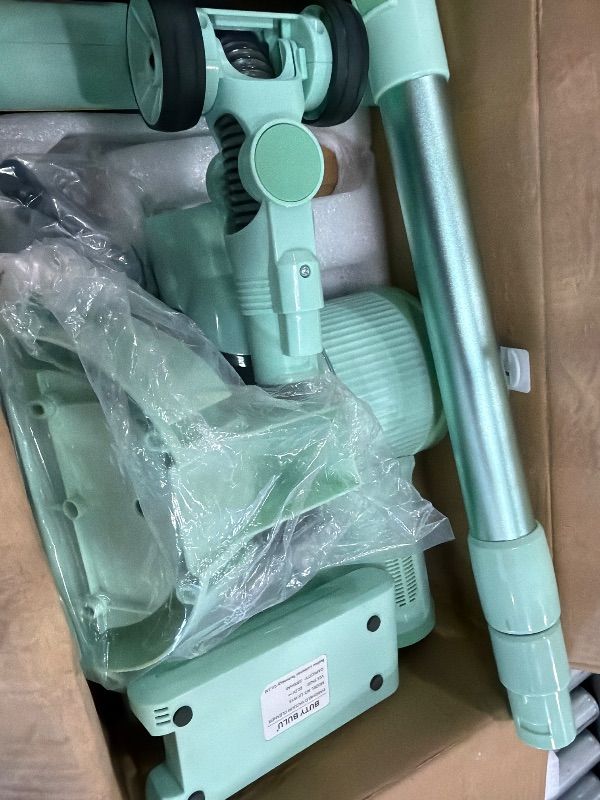 Photo 1 of ** FOR PARTS ONLY **BUTY BULU Cordless Vacuum Cleaner, Stick Handheld 2200mAh Rechargeable Battery 30KPa Lightweight Small Vac Electirc Broom, 40Mins Runtime for Home Hard Floor Carpet Pet Hair Cleaning, LED Screen