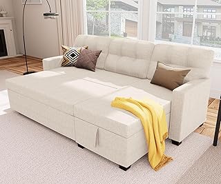 Photo 1 of ******BOX 2 OF 3***********Reversible Sectional Sofa Couch, Sleeper Sofa Bed with