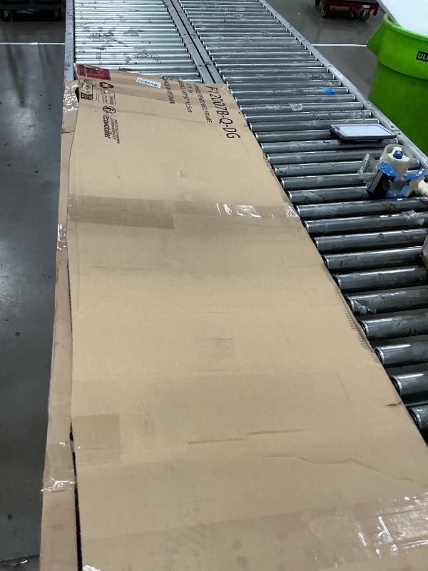 Photo 1 of Queen Bed Frame with Headboard, Bed Frame Queen Size with Wood Slats Support,Linen Upholstered Adjustable Headboard, No Box Spring Needed, Heavy Duty Feet, Easy Assembly **NO HEADBOARD ***