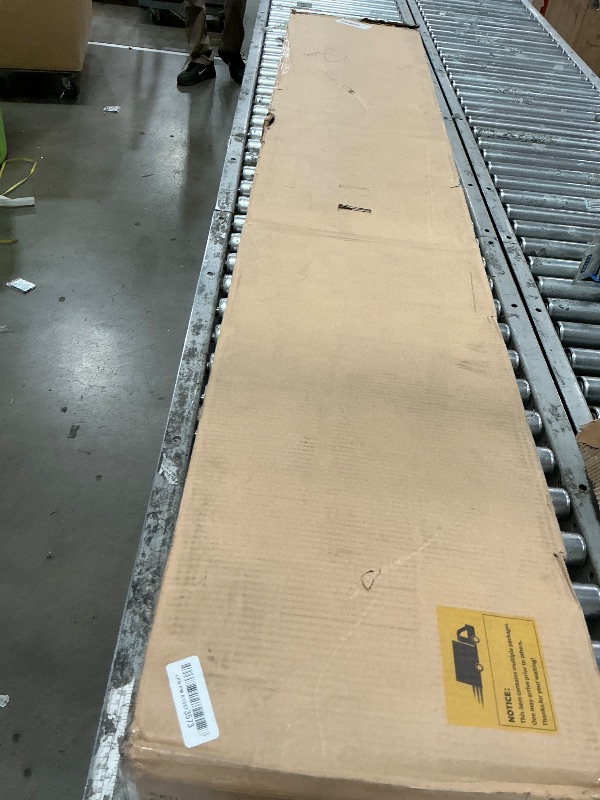 Photo 1 of ****1/2 CARTON****
DWVO King Size Bed Frame with 4 Storage Drawers and RGB LED Lights, Velvet Upholstered Platform Bed with Charging Station and Storage Headboard, No Box Spring Needed, Noise-Free, Easy Assembly, Beige 