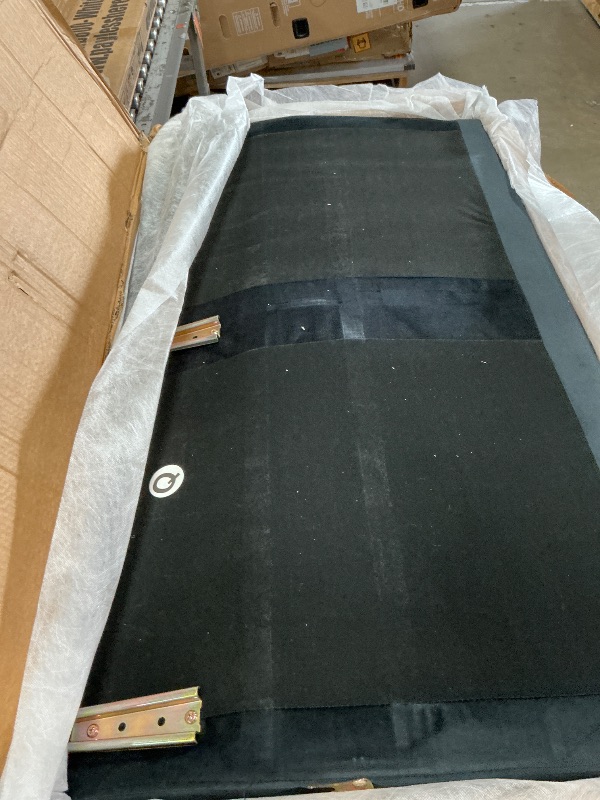 Photo 1 of **PARTICAL SET*** CARTON C****
HONBAY Sectional Sleeper Sofa with Pull Out Bed, Velvet L Shaped Couch with Storage Seat, Modular Sectional Couches for Living Room, Black