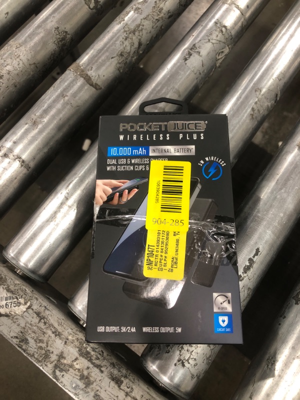 Photo 1 of 10,000 MAh Wireless Pocket Juice