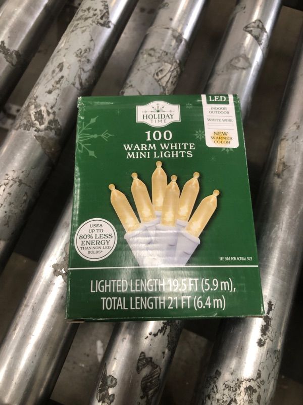 Photo 1 of 100-Count LED Mini Outdoor String Lights100-Count LED Mini Outdoor String Lights