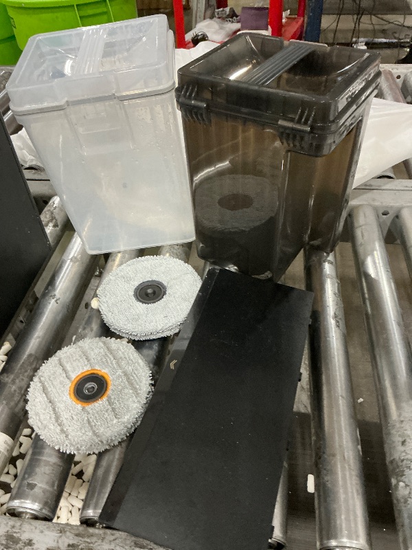 Photo 1 of  ****DID NOT TURN ON***

DREAME Matrix10 Ultra Robot Vacuum and Mop, Multi-Mop Switching, 3.14inch Obstacle Clearing, 30,000Pa Suction, Self Empty&Refill, Self-Cleaning, 100% Detangling, 240+ Obstacle Avoidance, Voice Control