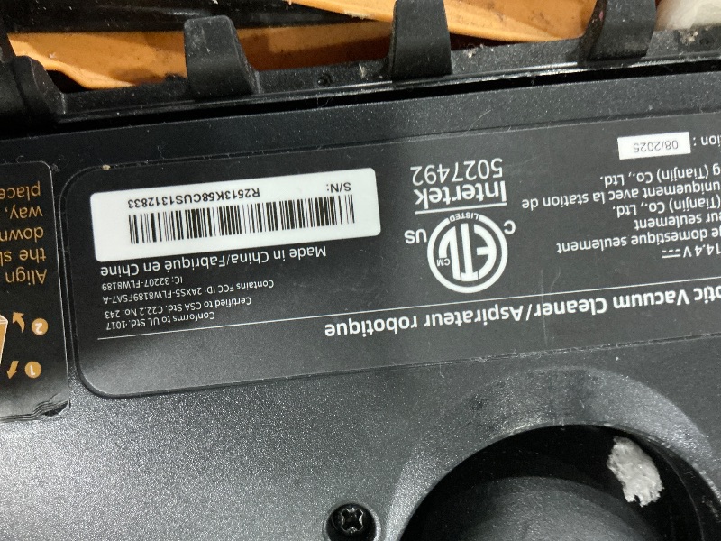 Photo 1 of  ****DID NOT TURN ON***

DREAME Matrix10 Ultra Robot Vacuum and Mop, Multi-Mop Switching, 3.14inch Obstacle Clearing, 30,000Pa Suction, Self Empty&Refill, Self-Cleaning, 100% Detangling, 240+ Obstacle Avoidance, Voice Control