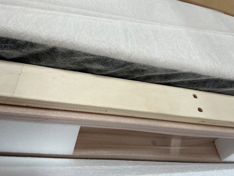 Photo 1 of ***ONLY BOX 2 OF 2 *****
KISLOT Upholstered Queen Size Bed Frame, Boucle Fabric Platform Bed Mattress Foundation Noise-Free No Box Spring Needed Easy Assembly