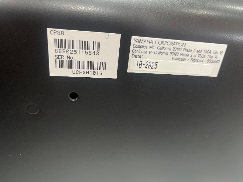 Photo 1 of Yamaha CP73 88-Key Weighted Hammer Action Stage Piano with Sustain Pedal