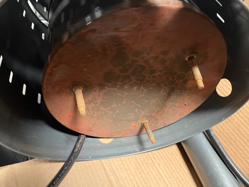 Photo 1 of **USED HAS RUST NOT ABLE TO TEST ****UNKNOWN PARTS MISSING*****
2 Anti-rust 50,000 BTU Patio Heater for Outdoor Use With Double-Layer Stainless Steel Burner, Roun