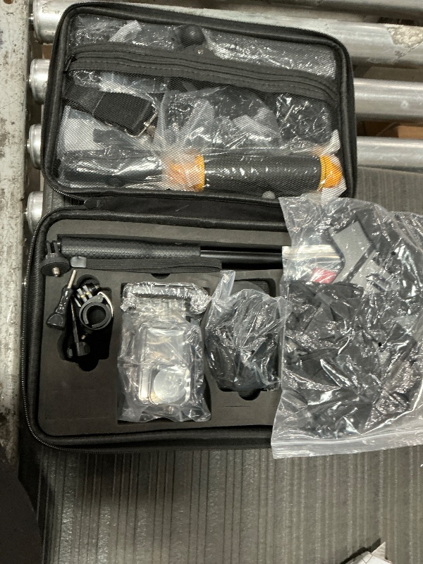 Photo 1 of ***missing attachments**ZEPIZ Accessories Kit for DJI Osmo Action 5 Pro/4/3, Waterproof Housing Selfie Stick Tripod Handlebar Pole Mount Magnetic Holder Bundle for DJI Action 5 Pro, Action 4, Action 3