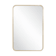 Photo 1 of 
Design House Isla 24" W x 36" H Transitional Rectangular Framed Bathroom Wall Mirror Brushed Gold