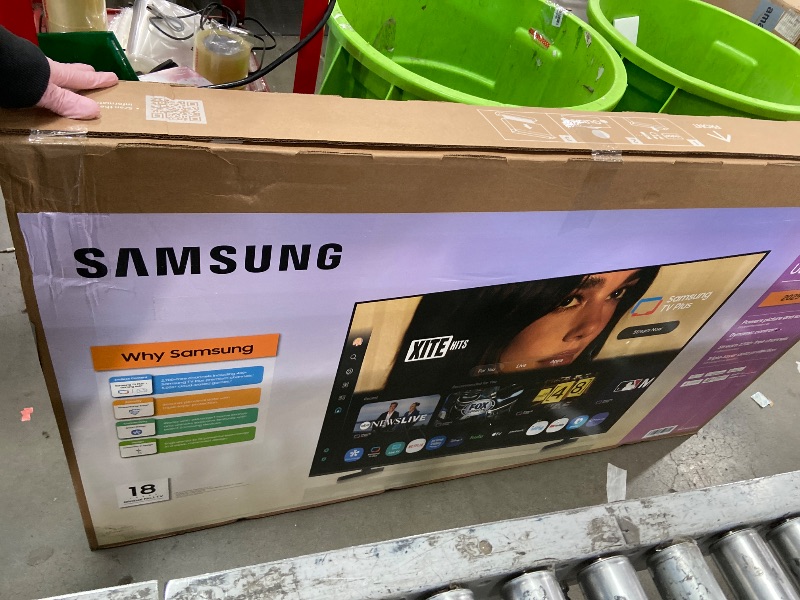 Photo 1 of ***PARTS ONLY ****Samsung 65-Inch Class Crystal UHD U8000F 4K Smart TV (2025 Model) Endless Free Content, Crystal Processor 4K, MetalStream Design, Knox Security, Alexa Built-in