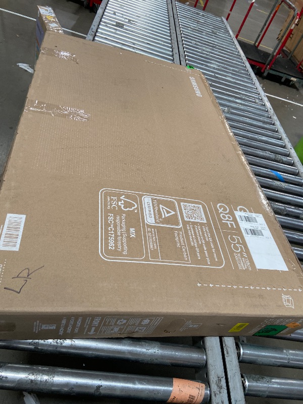 Photo 1 of ***DOES NOT POWER ON ***Samsung 55-Inch Class QLED Q8F 4K UHD Smart TV (2025 Model) Q4 AI Processor, 100% Color Volume with Quantum Dot, AirSlim Design, Endless Free Content, Samsung Vision AI, Alexa Built-in