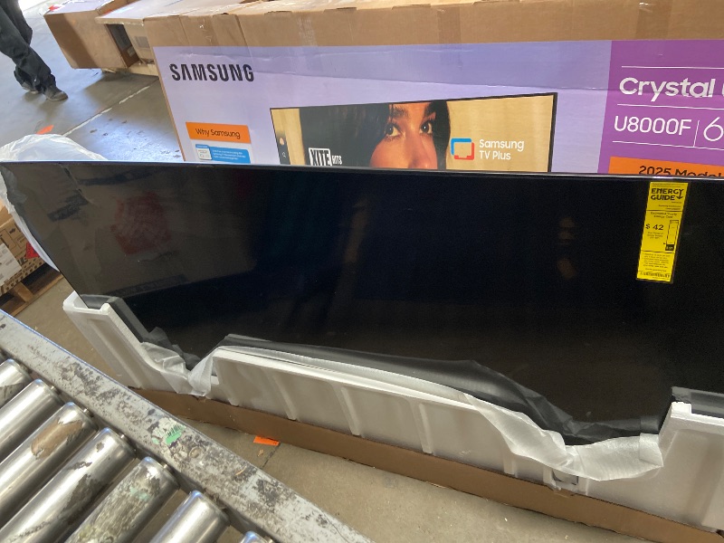Photo 1 of ***PARTS ONLY ***Samsung 65-Inch Class Crystal UHD U8000F 4K Smart TV (2025 Model) Endless Free Content, Crystal Processor 4K, MetalStream Design, Knox Security, Alexa Built-in