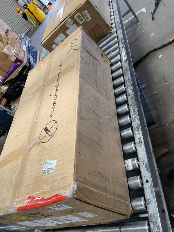 Photo 1 of ***SET OF 2 BOXES***DWVO 36 Inch Bathroom Vanity with Sink Combo, Modern Bathroom Storage Cabinet with Resin Basin, Three Holes, 2 Doors & 3 Drawers, Navy Blue