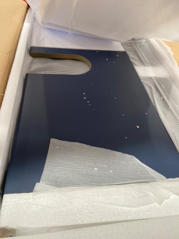 Photo 1 of ***SET OF 2 BOXES***DWVO 36 Inch Bathroom Vanity with Sink Combo, Modern Bathroom Storage Cabinet with Resin Basin, Three Holes, 2 Doors & 3 Drawers, Navy Blue