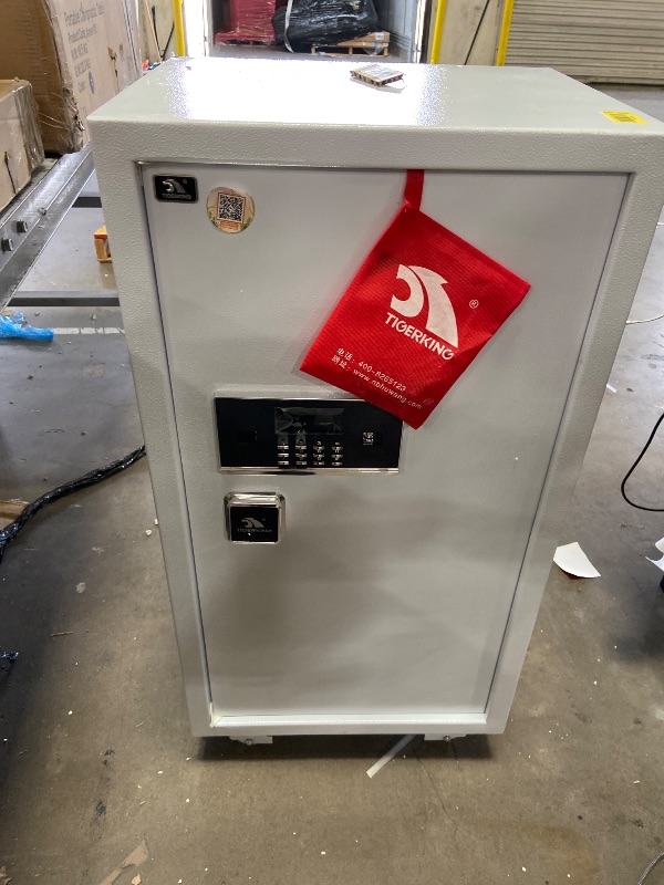 Photo 1 of ?US STOCK?TIGERKING 7.2 Cubic Feet Extra Large Heavy Duty Safe Box, Home Safe with Double Safety Key Lock and Separate Lock Box, Digital safe with 2 Removable Shelf for Home Hotel Office,132lbs