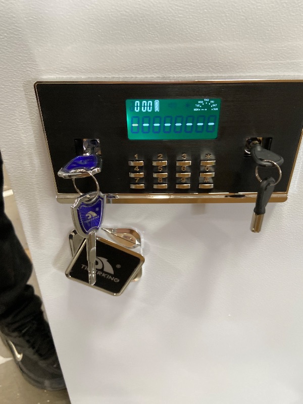 Photo 1 of ?US STOCK?TIGERKING 7.2 Cubic Feet Extra Large Heavy Duty Safe Box, Home Safe with Double Safety Key Lock and Separate Lock Box, Digital safe with 2 Removable Shelf for Home Hotel Office,132lbs