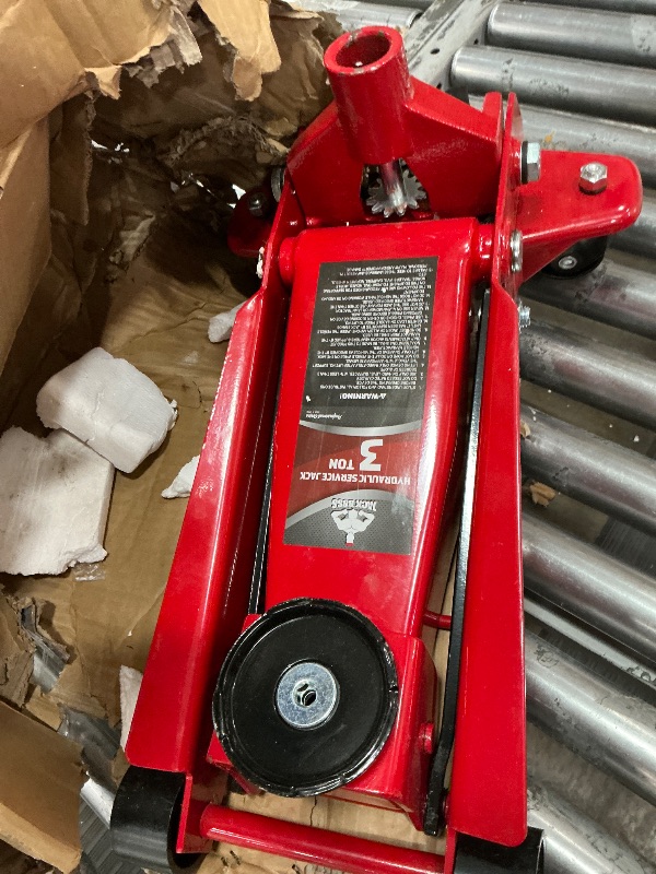 Photo 1 of **NO POLE**   Jack Boss Floor Jack 3 Ton Capacity Fast Lift Service Jack Steel Heavy Duty Hydraulic Car Jack