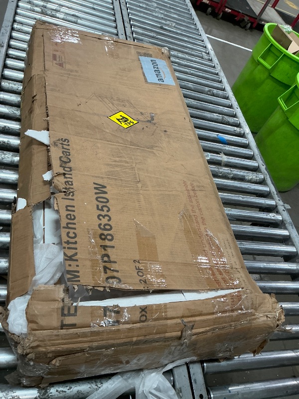 Photo 1 of Kitchen Island Cart with Storage,Rolling Kitchen Island Side Table