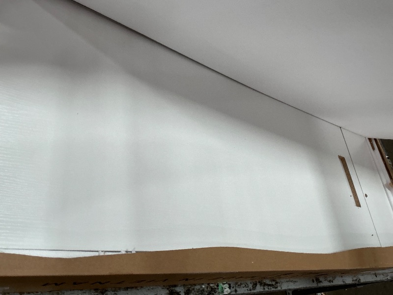 Photo 1 of ***PARTIAL SET CARTON 2OF 2***
YITAHOME U Shaped Desk with Power Outlets & LED Lights, 79" Reversible L Shaped Desk with Drawers, Corner Computer Desk Office Desk with Monitor Stand & Storage Shelves, White & Gold