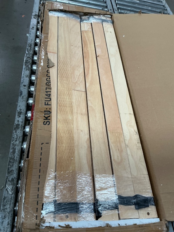 Photo 1 of ***PARTIAL SET** CARTON 2 OF 2*****
PVWIIK Bunk Bed Twin Over Twin with Guardrail for Dormitory,Living Room,Bedroom,Multifunctional Bed Frame w/Space Saving Design & Ladder,Black