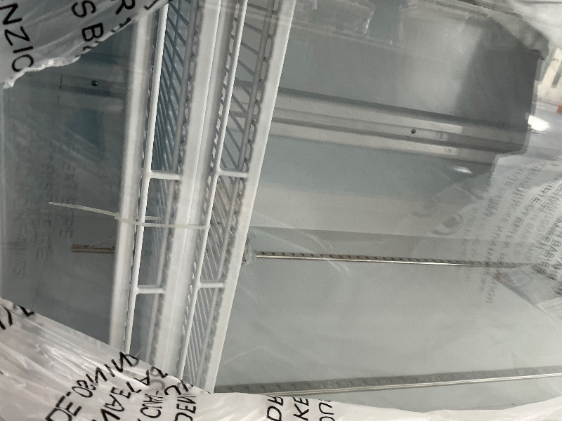 Photo 1 of **FACTORY SEALED***SECURE**BRAND NEW***
13.4 Cu.Ft Commercial Merchandiser Refrigerator, Commercial Refrigerators With Glass Door and Soft Led Light, Display Refrigerator Upright Fridge With 3 Adjustable Shelves for Shop, Restaurant, White