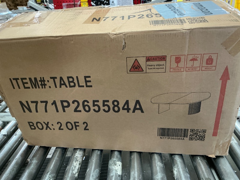 Photo 1 of  BOZ 2 OF 2 BOTTOM LEGS FOR TABLE  LIGHT ASH COLOR 