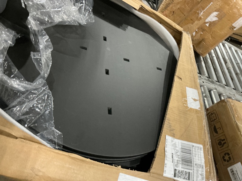 Photo 1 of **PARTS ONLY** SpaceAid 9 Tier Rotating Shoe Rack Tower, Spinning Shoe Display Lazy Susan, Revolving 360 Shoe Rack Storage Round Carousel, Vertical Handbag Rotate Shoes Closet Organization (9-Tier Black)