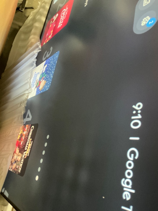 Photo 1 of ***********damaged, bent in the right upper corner to the middle*************
TCL 85 Inch Class QM6K Series | Mini LED QLED 4K HDR | 85QM6K, 2025 Model | 120HZ-144HZ High Brightness Smart Google TV Dolby Atmos Onkyo Audio | Voice Remote Alexa Gaming Strea