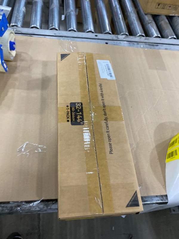 Photo 1 of ** FOR PARTS ONLY **
YaFex Curtain Rods 32-144 Inch, Heavy Duty 1 Inch Adjustable Curtain Rod for Windows, Black Extra Long Window Treatment Rods, Modern Design, Easy Installation