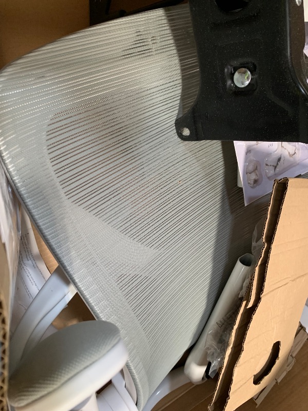 Photo 1 of **PARTS ONLY** Ergalithic Ergonomic Office Chair-Computer Chair Mesh with Adjustable Lumbar Support-Executive Desk Chairs High Back with Headrest Flip-Up Arms for Long Hours