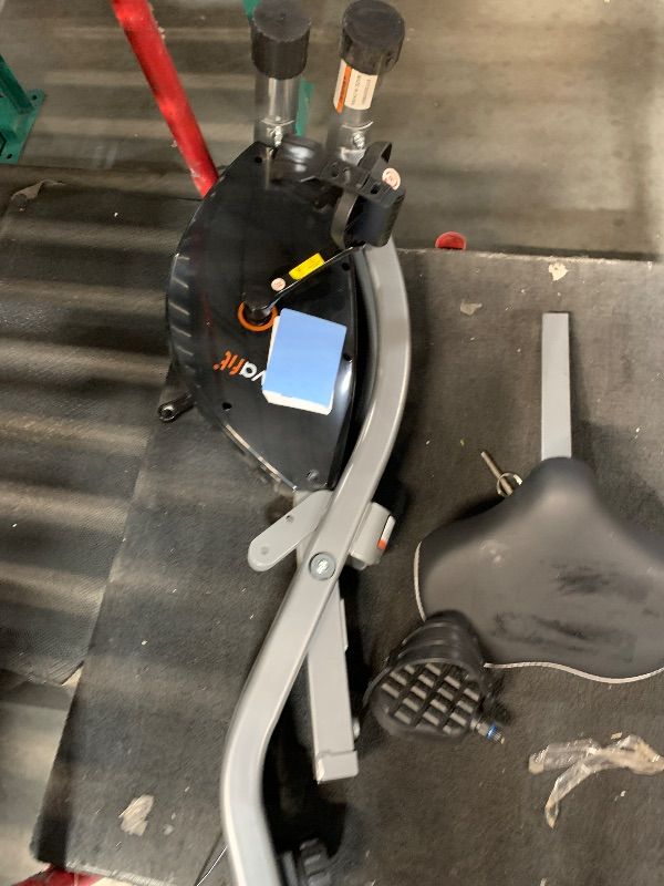 Photo 1 of (PEDAL IS BROKEN)***PARTS ONLY*** ATIVAFIT Exercise Bike Foldable Fitness Indoor Stationary Bike Magnetic 3 in 1 Upright Recumbent Exercise Bike for Home Workout (Grey)