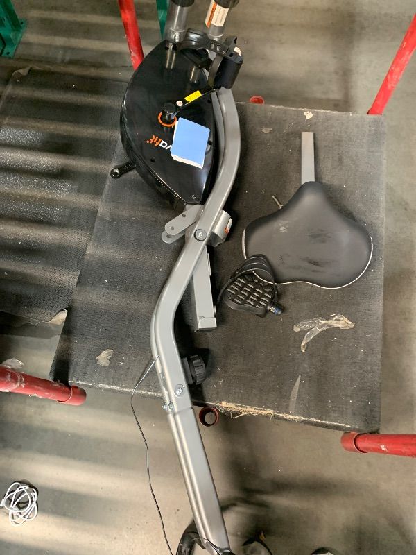 Photo 1 of (PEDAL IS BROKEN)***PARTS ONLY*** ATIVAFIT Exercise Bike Foldable Fitness Indoor Stationary Bike Magnetic 3 in 1 Upright Recumbent Exercise Bike for Home Workout (Grey)