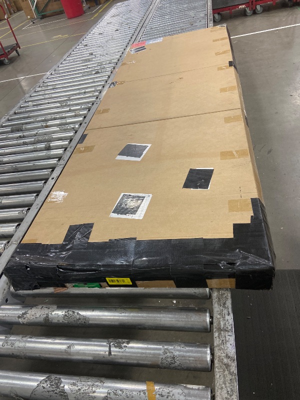 Photo 1 of (Small Box cutter damage)......Sinimaka 10 Pack Polycarbonate Greenhouse Panels, 6' x 2' x 0.24'' Twin-Wall Polycarbonate Sheets, All Weather Clear Roof Panels Greenhouse Replacement Panels