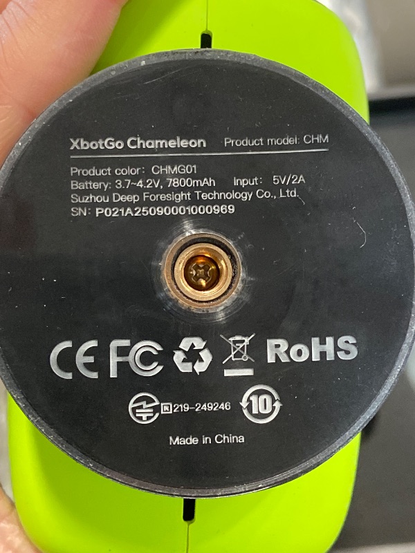 Photo 1 of **TRACKING FEATURE DOESNT WORK** XbotGo Chameleon AI Auto Sports Action Camera - 4K 60FPS Soccer Camera and Basketball Tracking Camera for Team Sports, Live Streaming, No Subscription, Works with iOS & Android (Lemon Green)
