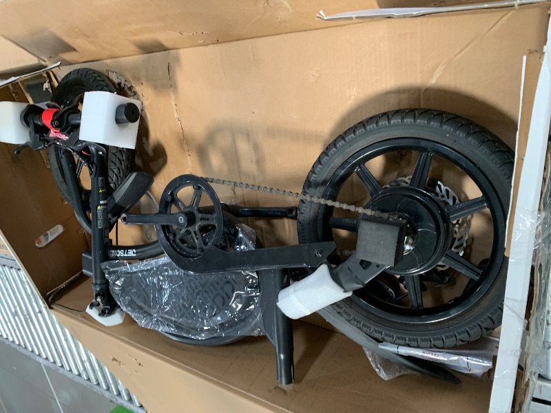 Photo 1 of *** PARTS ONLY *** Jetson Bolt Pro Adult Electric Bike, Pedal Assist up to 30 Miles, Foldable, Built-in Carrying Handle, Lightweight Frame, LED Headlight, Dual Disc Brakes, Twist Throttle & Cruise Control, Ages 12+