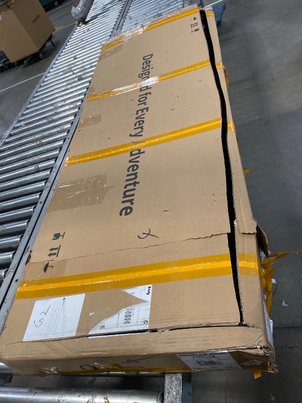 Photo 1 of ***Missing Hardware***Rough Country Hard Tri-Fold Tonneau Cover for Toyota Tundra (2022-2026) - Low-Profile Aluminum Truck Bed Cover, Fits 5'7 Bed w/Cargo MGMT