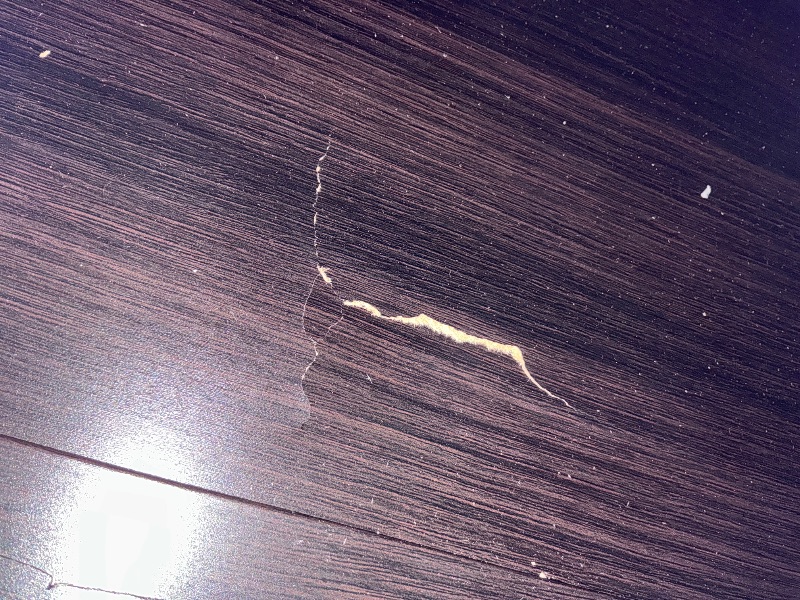 Photo 1 of ***CRAKED ON ONE DOOR SHOWN IN PIC ***UNKNOWN IF HARWARE IS INCLUDED***

Sauder Storage Cabinet/ Pantry cabinets, 29.61 " x D: 16.02 " x H: 71.50", Cinnamon Cherry finish