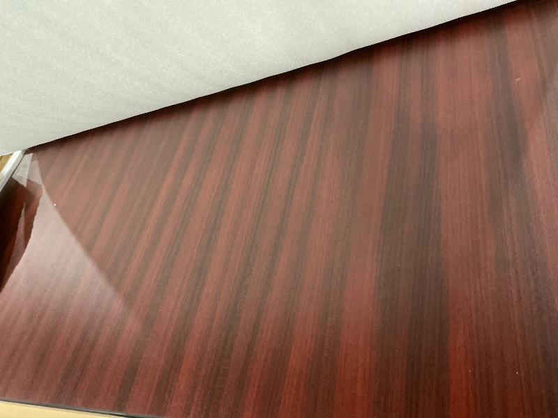 Photo 1 of ***TABLE TOP ONLY**

Kee 42" Square Breakroom Table- Grey/ Black