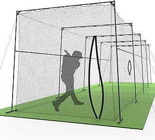 Photo 1 of ****BOX 2 OF 4*** PARTIAKL SET****

SKWALKER  Sporting Goods Baseball/Softball Batting Cage - 40 Ft | Stand Alone Net or Frame with Hitting Net
3.83.8 out of 5 stars (25)