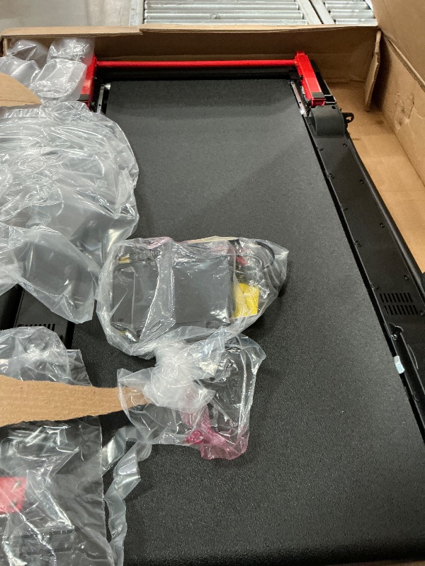 Photo 1 of ***MISSING HARDWARE***Sperax Walking Vibration Pad Treadmill with 10% 10-Level Auto Incline,Under Desk Treadmill with Handle Bar,Foldable Treadmills with APP for Home Office,750W 265lbs Capacity LED Display