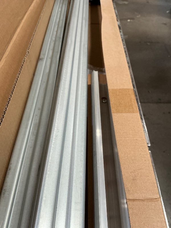 Photo 1 of ***ONE BOARD A LITTLE DAMAGED SHOWN IN PIC**
JUBEST Pocket Frame Kit With 220LBS Two-Way Soft-Close Mechanism, Smoothly and Quietly, Easy to Install Hidden Kit, for 24" to 36"x96" Door, Durable and Stylish