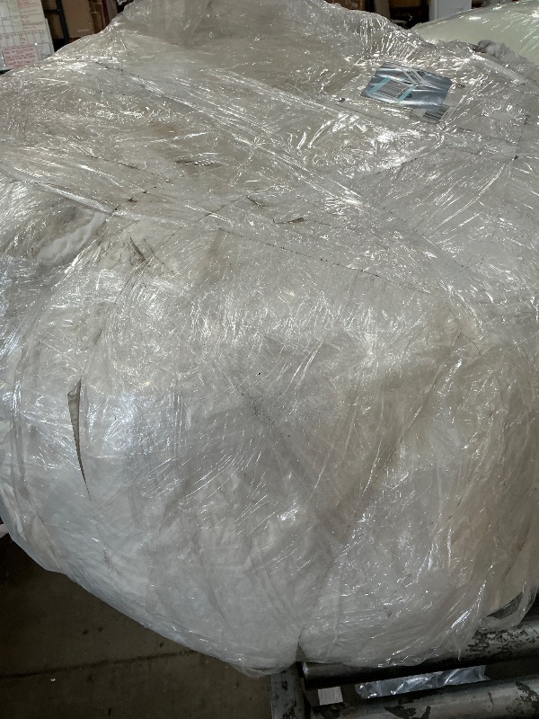 Photo 1 of  ***HAS WAREHOUSE DIRTY SHOWN IN PICS***

MAXYOYO Giant Bean Bag Chair, Oversized Bean Bag Couch for Adults and Kids, Faux Fur Shell-Shaped Large Chair with Filler, Stuffed Big Accent Sofa Lounge Floor Sofa for Gaming, Reading, Beige