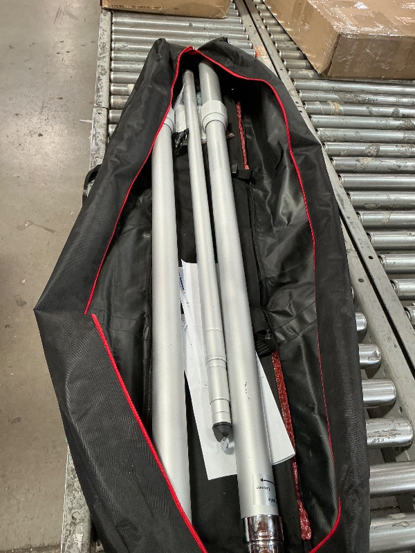 Photo 1 of  **MISSING 2 POLES ONE VERTICAL ONE HORIZONTIAL***EMART Backdrop Stand Heavy Duty 12ftx20ft, Adjustable Pipe and Drape Photo Background Support Kit, Metal Frame with Flat Base for Wedding Birthday Party Banquet Decorations